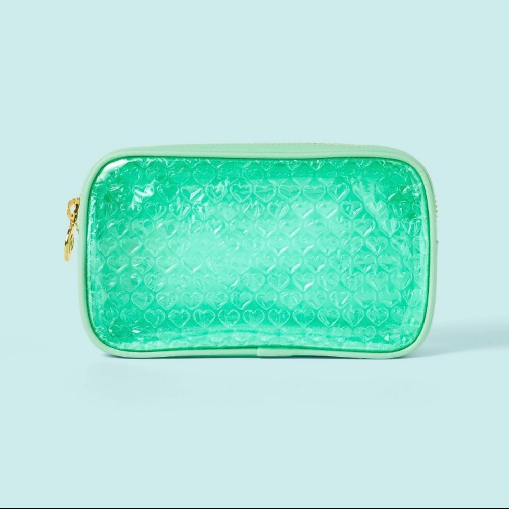 Stoney Clover Lane x Target Green Bubble Hearts Small Pouch